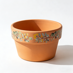 Vaso in Ceramica Resistente Fangsheng - Moderno Vaso per <span class=keywords><strong>Piante</strong></span> Succulente con Foro di Drenaggio e Decorazione per la Casa (12,5cm X 7cm) - Product Image 1