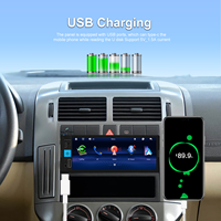 6.8 pouces 1 Din universel voiture lecteur multimédia Single Din GPS Navigation CarPlay sans fil Audio stéréo Radio MP3 MP4 Android