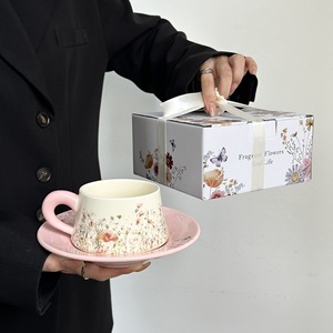 <span class=keywords><strong>Tazas</strong></span> y Platos <span class=keywords><strong>de</strong></span> Café Lelyi, Juego <span class=keywords><strong>de</strong></span> Regalo <span class=keywords><strong>de</strong></span> Alta Gama y Exquisito <span class=keywords><strong>para</strong></span> Parejas, Bodas y Recién Casados - Product Image 5