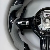 Volant de course en fibre de carbone avec écran LED sport multi-tailles personnalisé pour BMW F20 F21 F22 F23 F30 F31 F32 F33