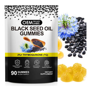 Gummies d'huile de nigelle OEM 2% Thymoquinone pour adolescents - Complément pour stimuler l'immunité, l'énergie, la mobilité articulaire et la protection antioxydante - Product Image 1