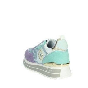 Maxi Wonder 01 Sneakers basse scarpe da passeggio imbottite bianche/argento morbide caratteristiche antiscivolo traspiranti per l'estate autunno inverno - Product Image 2