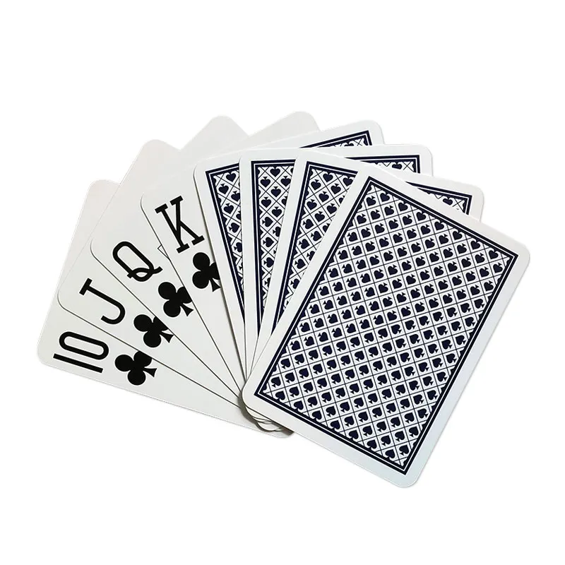 Ücretsiz basit özel baskı özelleştirilmiş parti imalatı kağıt kart oyunu oynayan çocuk ve yetişkin