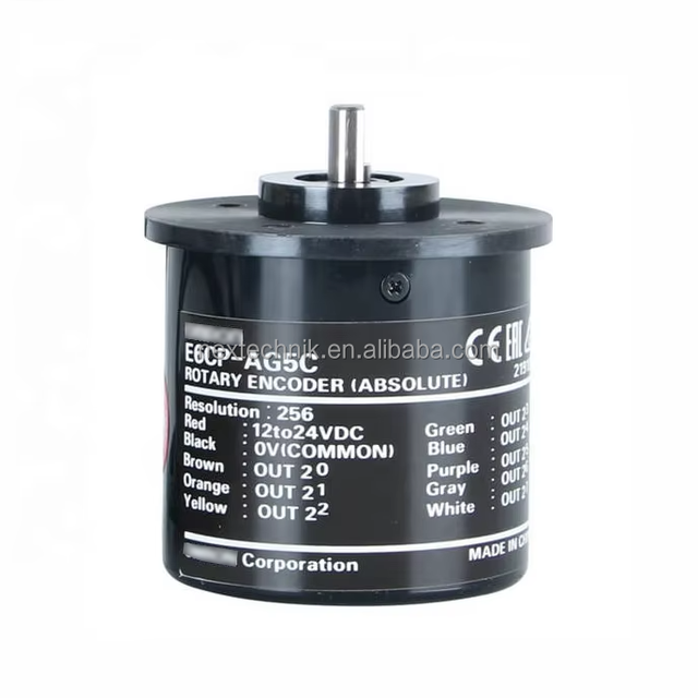 100% Original New Omrons Low-cost Encoder E6CP-AG5C Rotary Encoder E6CP-AG3C E6CP-AG5C-C With Diameter 256P/R E6CP-A Series