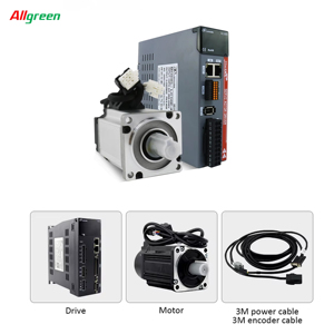 Ehercat มอเตอร์เซอร์โว AC 200W 220V 1.6A 0.637N ม. 3000รอบต่อนาที60มม. 17bit เครื่องเข้ารหัสแบบเพิ่มหน่วย60M00630B ซีเอ็นซี + LC10E-200W - Product Image 1