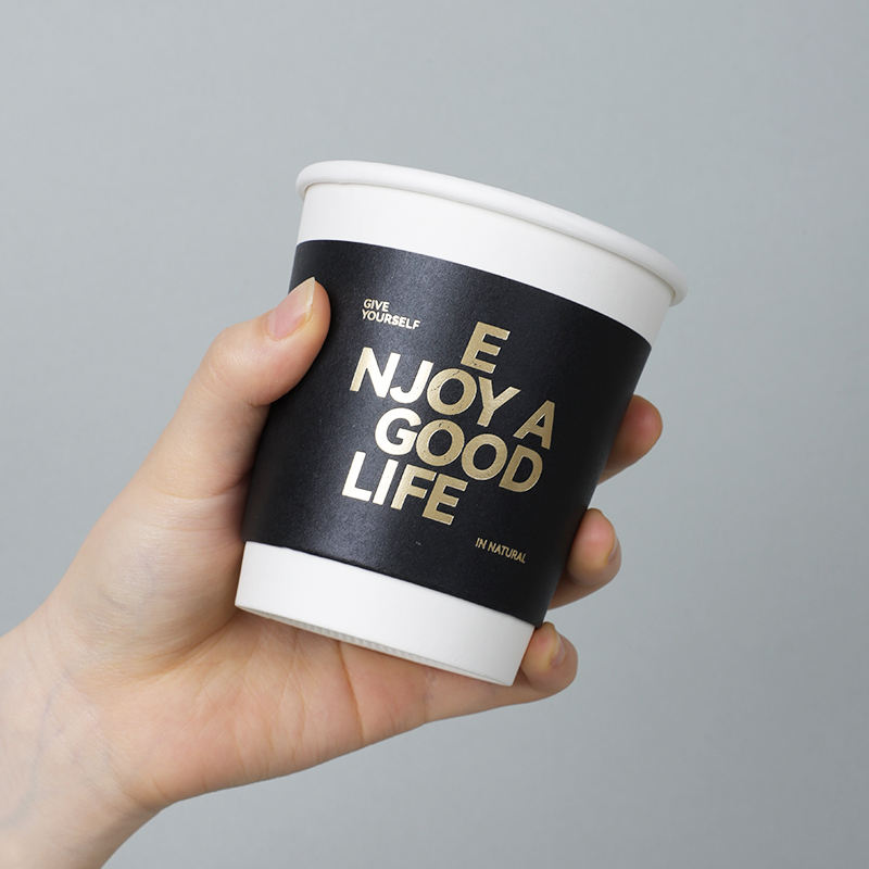 Taza de papel de sellado caliente