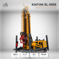 Kaiyan 550m Portable Neuf, Foreuse minière à moteur pour forage de puits