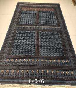 Handmade Luxury Wool Area Rug Hand Knotted Non Slip <b>Floor</b> Covering for Living Room Bedroom Office Interior Decor - Product Image 3