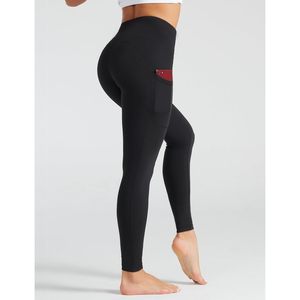 Pantalons de yoga à taille haute pour femmes FOXA avec poches profondes, leggings de sport pour le contrôle du ventre - Product Image 5