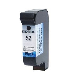 Cartuchos de Tinta Negra Compatibles con Base de Solvente S2 con Chip para Impresora de Inyección de Tinta Answer U2 Pro X1 U2 Smart Smartone TIJ - Product Image 2