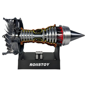 1:25 moderno aereo Turbofan Model Model Kit <span class=keywords><strong>TR</strong></span> 900 A380 elettrica simulazione di laurea Jet turbogetto giocattolo compleanno anniversario - Product Image 4