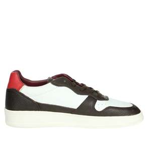 D.A.T.E. Zapatillas Deportivas para Hombre M391-C2-NT-IT Blancas y Marrones con Suela Gruesa - Product Image 4