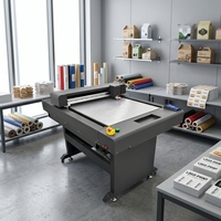 Hochleistungs-Flachbett-Schneideplotter 600x900mm Industrieller Digitaler Cutter für Beschilderung POP-Displays Stoff Leder