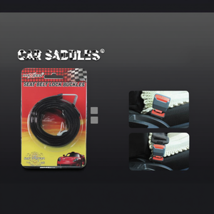 Boucles de Verrouillage de Ceinture de Sécurité pour Voiture, Noir et Gris, Accessoires de Sécurité Automobile - Product Image 3