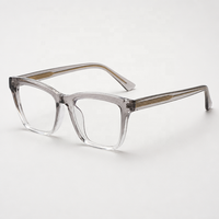 Montures de lunettes photochromiques anti-lumière bleue en acétate TR90 personnalisées, montures de lunettes en titane et acétate, montures de lunettes TR90