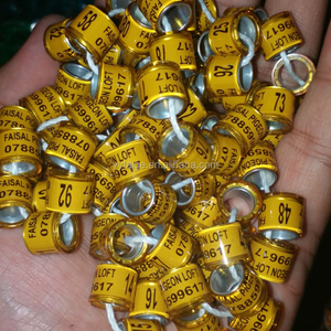 Nieuwe multicolor aluminium & plastic duivenpoot ringen vogel ID tracking banden waterdicht schadebestendig 2026 training voetring - Product Image 6