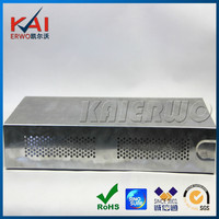 Boîtier de projet électronique en aluminium extrudé sur mesure, étanche et ventilé, pour instruments