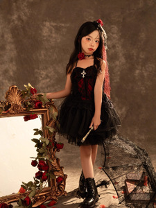 Disfraz de Vampiro para Niños DAMAI, Disfraz de Princesa Lolita, Disfraz de Elfo, Disfraz de Bruja, Disfraz de Halloween - Product Image 5