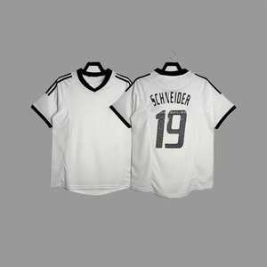 Camiseta de Fútbol Retro de Alemania Temporada 2002-03 de Alta Calidad al por Mayor, Transpirable, Verano, 100% Poliéster, Logotipo con Corte Automatizado - Product Image 1