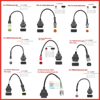 Para KTM OBD2 conector motocicleta Motobike para YAMAHA para SUZUKI para HONDA Moto para Ducati OBD 2 cable de extensión para Kawasaki