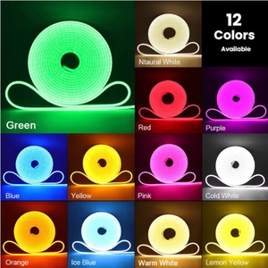 En venta 5M 6x12mm 8x16mm Luz <span class=keywords><strong>de</strong></span> neón 12V Tira <span class=keywords><strong>de</strong></span> neón Rgb <span class=keywords><strong>de</strong></span> un solo color Silicona Pvc Led Flex <span class=keywords><strong>Neon</strong></span> Sign Light - Product Image 5