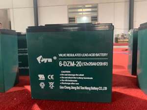 Panasonic — batterie au plomb pour vélo électrique, 12v, 20ah, 6/dzm-20 - Product Image 3