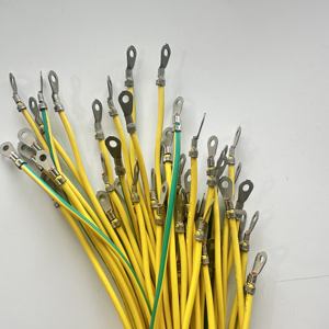 黄绿色双色纯铜4平方米桥式国标光伏电子线束 - Product Image 5