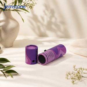 Emballage cylindrique résistant aux enfants, écologique, avec logo personnalisé, boîte en carton rigide, tube en papier avec bouton de verrouillage à l'épreuve des enfants - Product Image 6