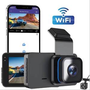 Cámara para Auto 1080P con Pantalla IPS de 3 Pulgadas, Vista Completa, WiFi, Sensor G, Tarjeta TF de 32GB, Soporte Multi-Idioma, Amplio Rango de Temperatura - Product Image 1