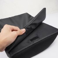 Nouvel organisateur de rangement de voiture imperméable et léger, coussin de taille pliable, boîte extensible en polyester, coussin lombaire, empêche les objets de cargaison