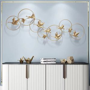 Su misura rettangolo astratto muro di metallo appeso eccellente <span class=keywords><strong>casa</strong></span> <span class=keywords><strong>e</strong></span> Hotel decorazione con stile Art Deco per soggiorno - Product Image 6