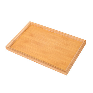 Bamboo Wooden <b>Tea</b> <b>Tray</b> Rectangular Multiple Sizes For Hotel Restaurant Serving <b>Trays</b> - Product Image 5