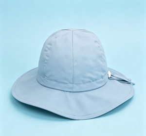<span class=keywords><strong>Jan</strong></span> & Jul Sombrero de sol de algodón a rayas, ajustable, para verano y playa, para bebés, niños y niñas (talla S 0-6 meses, azul claro) - Product Image 5