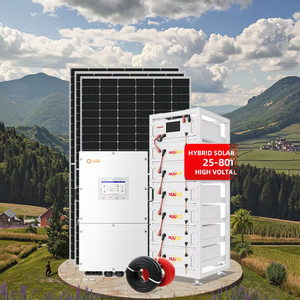 Hoàn thành trên tắt lưới PV điện áp cao 30Kw 40kw 50kw 60kw 80kw 100kw năng lượng mặt trời biến tần pin năng lượng Hệ thống lưu trữ cho công nghiệp - Product Image 1