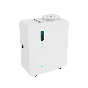 Máy khuếch tán tinh dầu trị liệu bằng hương thơm kim loại, ứng dụng WIFI, bộ sưu tập khách sạn đen trắng tùy chỉnh - Product Image 5