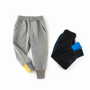 3-8 anni Autunno Ragazzi Abbigliamento Sportivo Pantaloni A Strisce del Ragazzo Jogger Pantaloni con Tasche Primavera Capretti del Cotone Pantaloni Lunghi commercio all'ingrosso Dei Ragazzi Dei Pantaloni