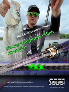 Canne à pêche HISTAR Blade Shore <span class=keywords><strong>pour</strong></span> la pêche au <span class=keywords><strong>bar</strong></span> en mer, 2,7/2,9/3,0 m, action de tonalité moyenne, lancer longue distance - Product Image 3