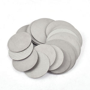 Disco de Metal Sinterizado de Acero Inoxidable para Filtrado de Líquidos con Orificios Cuadrados, Más Vendidos - Product Image 3