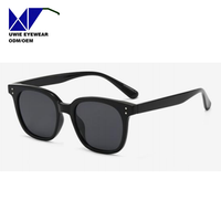Lunettes de soleil carrées personnalisées OEM TR90 UV400 polarisées pour adultes unisexes, taille 52-19-150, 10+ ans d'expérience