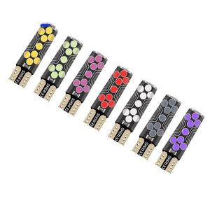 Ampoules LED COB 18LED W5W T10 pour voiture, 12V 72 Watts, multicolores, réglables, durables, anti-poussière, installation facile, haute luminosité, neuves - Product Image 1