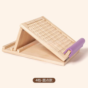 Tabla de estiramiento de madera maciza Yifeier, banco inclinado para yoga, modelado de cadera, rehabilitación y fitness - Product Image 3