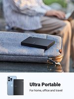 Boîtier de disque dur UGREEN 2,5 pouces SATA vers USB 3.0 sans outil, compatible SSD/HDD 9,5 mm, pour ordinateur portable