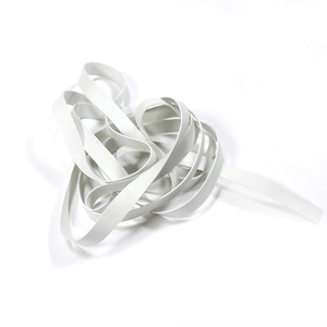 Banda de goma natural de látex impermeable de alta tenacidad Cinta de goma elástica Oeko-tex para ropa interior Accesorio de baño - Product Image 2
