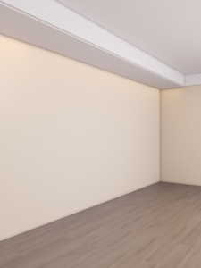 Puerta Corredera Moderna para Armario con Diseño de Panel Plano, Manijas Metálicas, Instalación en Pared, Construcción Duradera de MDF para Dormitorio - Product Image 2