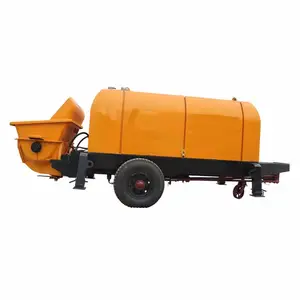 产品 60 m 3/H HBTS60-9-75 混凝土泵混凝土拖车泵