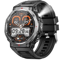 VALDUS Monitoreo del sueño VD47 PRO 525mAh Reloj inteligente Ritmo cardíaco Monitoreo de oxígeno en sangre Luz brillante Linterna Nuevo Smartwatch