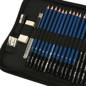 Su misura 50psc abbozzo disegno Kit arte matita Set grafite matita Eraser professionale accessorio disegno scuola matita - Product Image 3