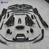 Kit carrosserie en fibre de carbone sèche 3K de style OEM, de haute qualité, adapté à la modification de la Ferrari F8, kit léger de nouvelle production