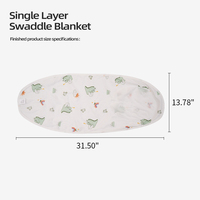 OEM ODM Personnalisé Direct Usine Coton Couverture d'emmaillotage pour bébé Sac de couchage Acheteur en gros Importateur MOQ 10 Mink Dot Unisexe