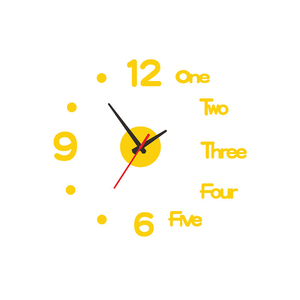 Horloge Murale Silencieuse Créative en Autocollants Miroir Acrylique <span class=keywords><strong>3D</strong></span>, Aiguille à Quartz, <span class=keywords><strong>Design</strong></span> Moderne, Décoration Intérieure, Autocollant DIY d'Horloge Numérique - Product Image 3